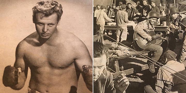 Ron Hargrave: Boxer and ukelele player in the army 