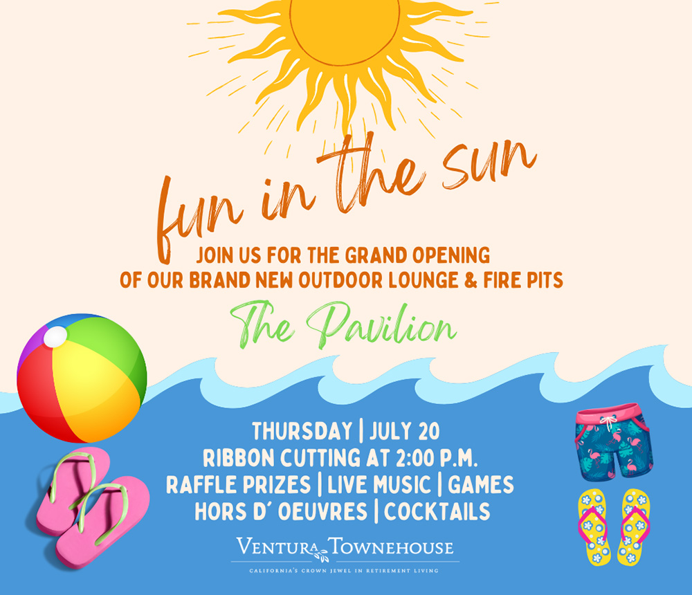 Fun in the Sun colorful invitation 