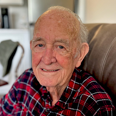 Ventura Townehouse resident James Hall