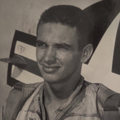 Townehouse resident Don Kifer photo as a young Marine Corps pilot